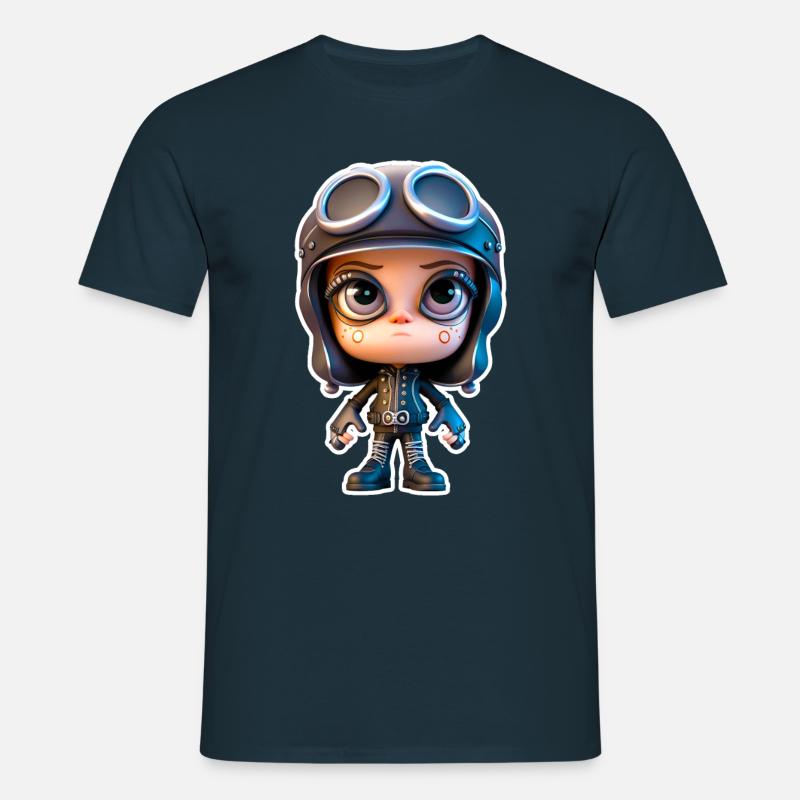 Little Biker 02 - Männer T-Shirt - Navy
