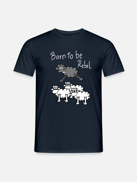 moutons rebelles - T-shirt homme - marine