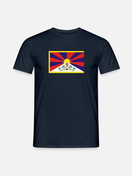 Tibet - T-shirt homme - marine