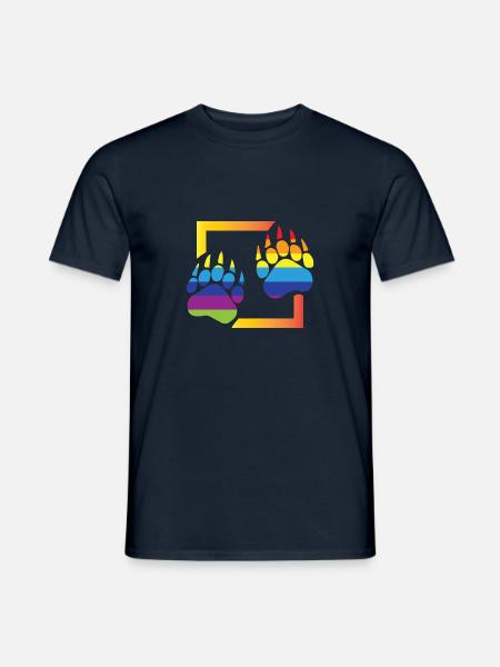 Gay Bear Pride - Männer T-Shirt - Navy