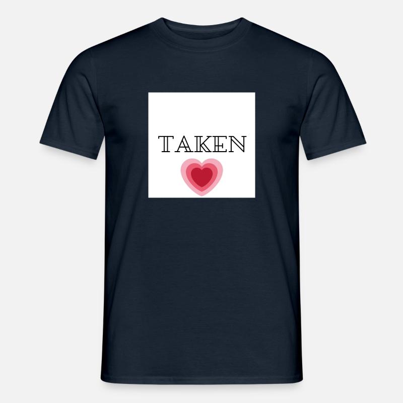 Genommen - Männer T-Shirt - Navy