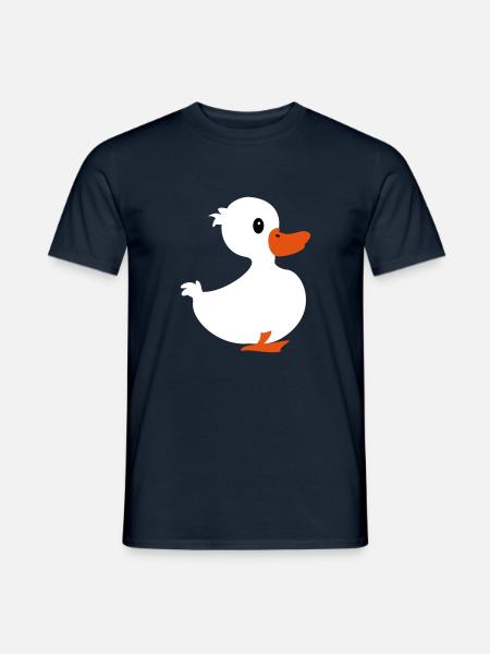 Little Duckling / Little Ducky (3c) - Men's T-Shirt - navy