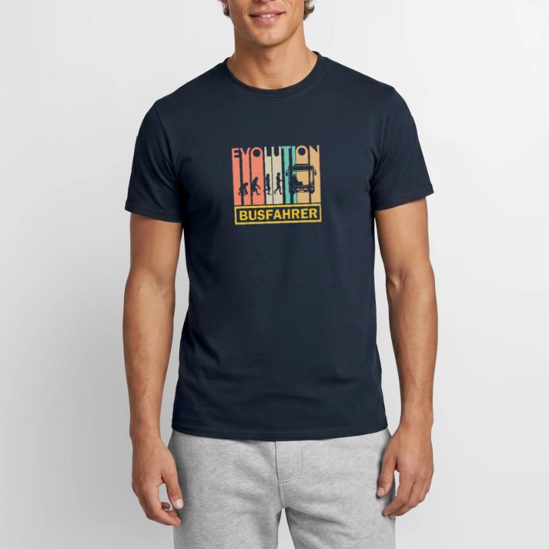 Bus Driver Profession Gift · Evolution Men's T-Shirt