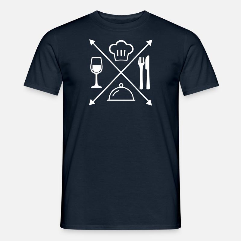 Restaurant - Männer T-Shirt - Navy