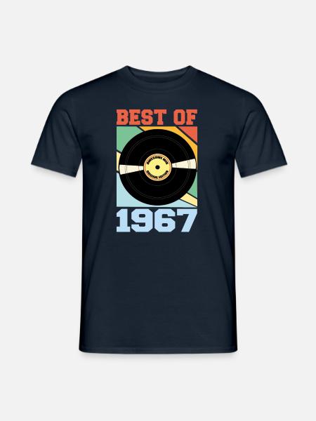Best of 1967 - Männer T-Shirt - Navy