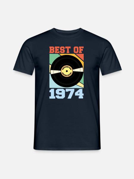 Le meilleur de 1974 - T-shirt homme - marine