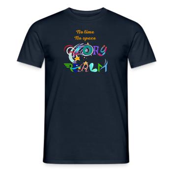 God´s Glory - Männer T-Shirt - Navy - Vorne - AI Model Male 178 light (178cm)