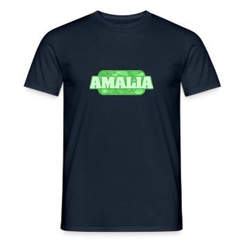 Gesundheit Amalia - Männer T-Shirt - Navy - Vorne - AI Model Male 178 light (178cm)