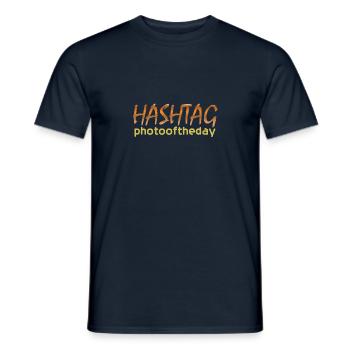 Foto Fotografie Fotograf - Männer T-Shirt - Navy - Vorne - AI Model Male 178 light (178cm)