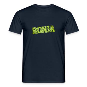 Geschenkidee Ronja - Männer T-Shirt - Navy - Vorne - AI Model Male 178 light (178cm)
