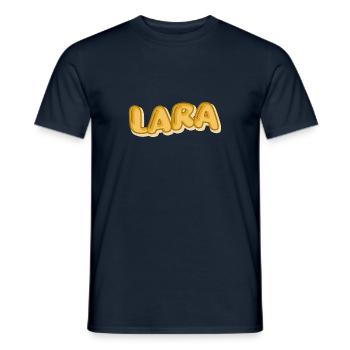 Urlaub Lara - Männer T-Shirt - Navy - Vorne - AI Model Male 178 light (178cm)
