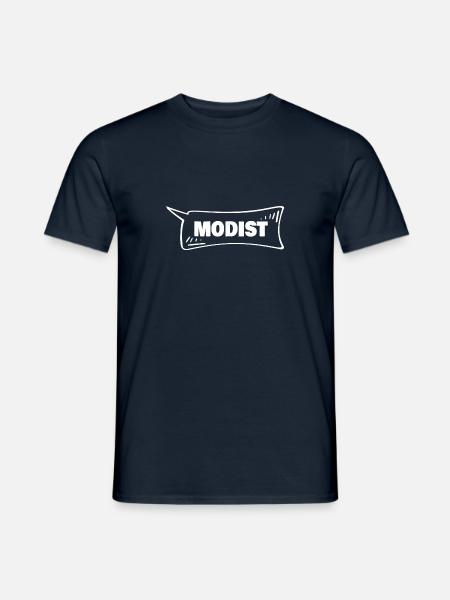 Speech Bubble Modist - Men's T-Shirt - navy