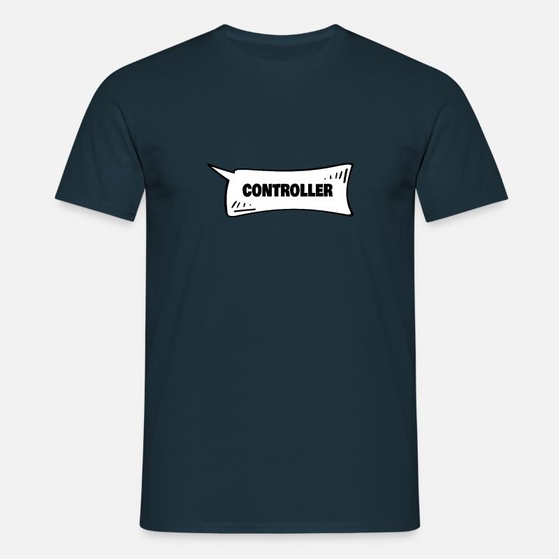 Speech Bubble Controller - Men's T-Shirt - navy
