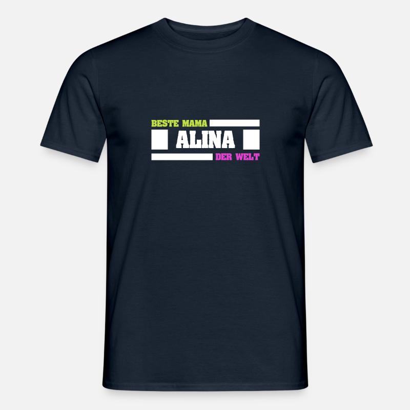 Mutter Alina - Männer T-Shirt - Navy