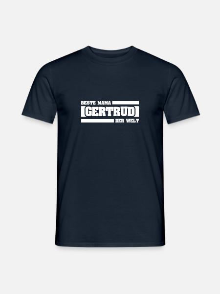 Mutter Gertrud - Männer T-Shirt - Navy