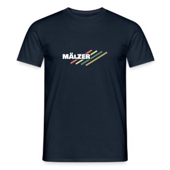 Malteur sur le lieu de travail - T-shirt homme - marine - Devant - AI Model Male 178 light (178cm)