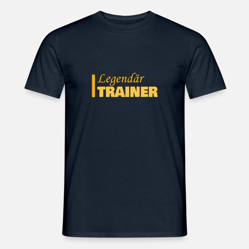Beruf Trainer - Männer T-Shirt - Navy