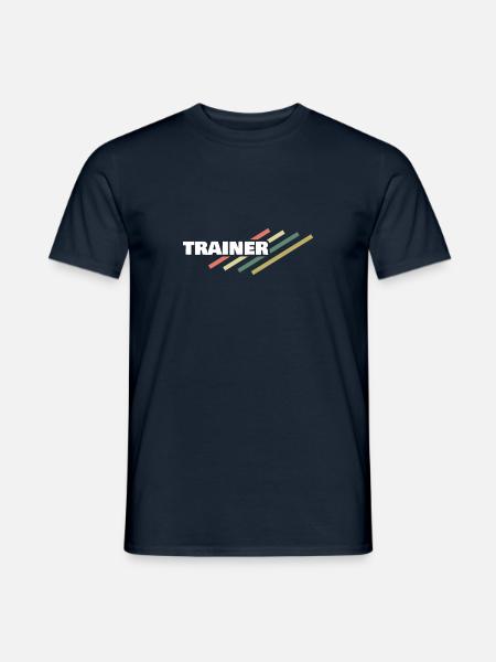 Workplace Trainer - Men's T-Shirt - navy