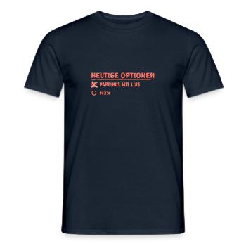 luis - Männer T-Shirt - Navy - Vorne - AI Model Male 178 light (178cm)