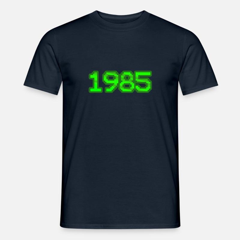 Computer 1985 - Männer T-Shirt - Navy