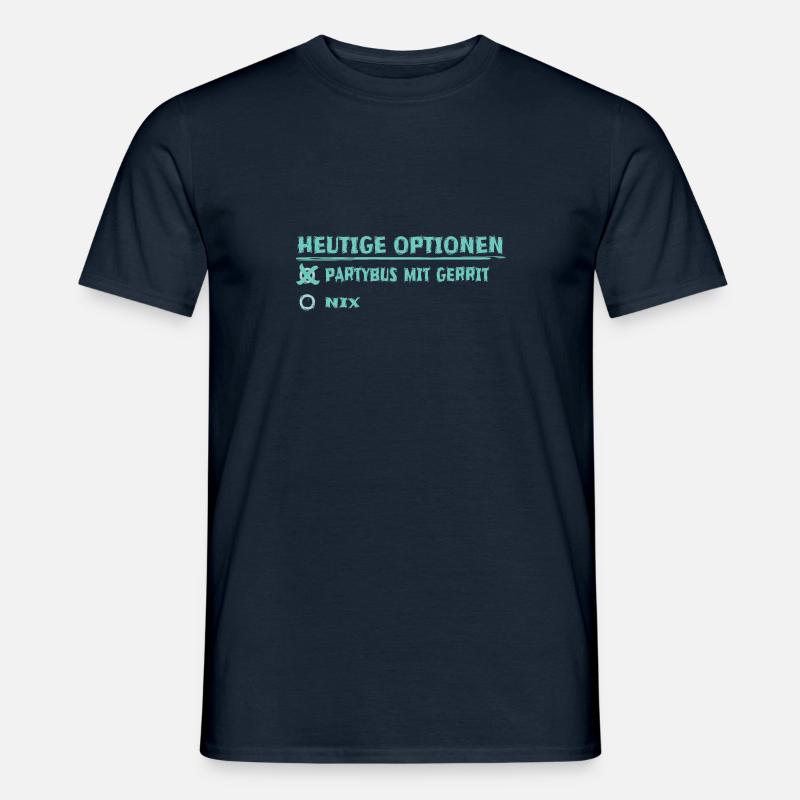 gerrit - Männer T-Shirt - Navy