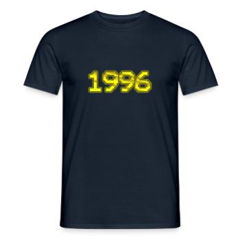 Nerd 1996 - Men's T-Shirt - navy - Front - AI Model Male 178 light (178cm)