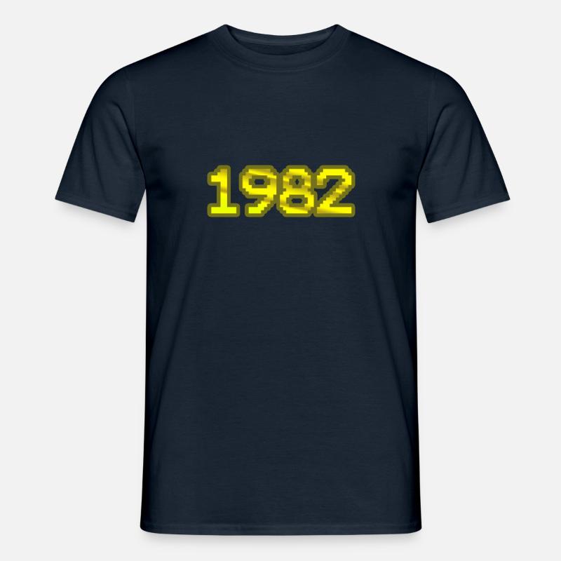 Computer 1982 - Männer T-Shirt - Navy