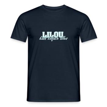 Lilou - T-shirt homme - marine - Devant - AI Model Male 178 light (178cm)