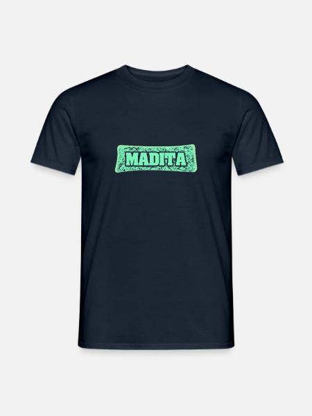 Madita comme nom de naissance - T-shirt homme - marine