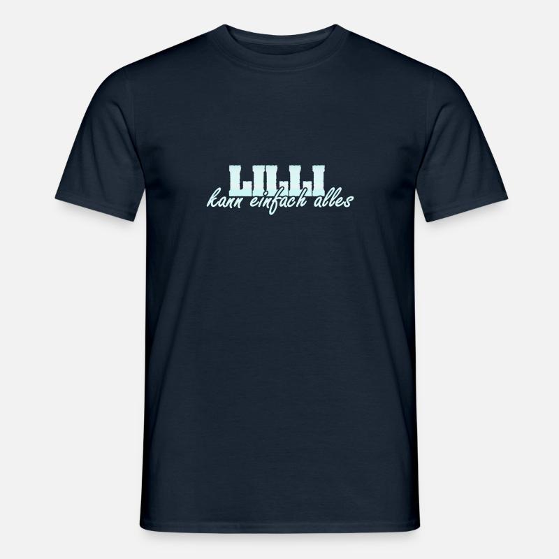 Lilli - Männer T-Shirt - Navy