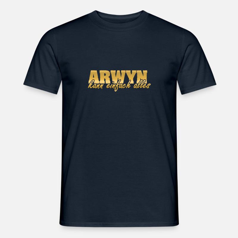 Frau Arwyn - Männer T-Shirt - Navy