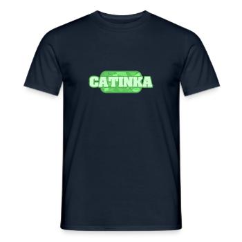 Santé Catinka - T-shirt homme - marine - Devant - AI Model Male 178 light (178cm)
