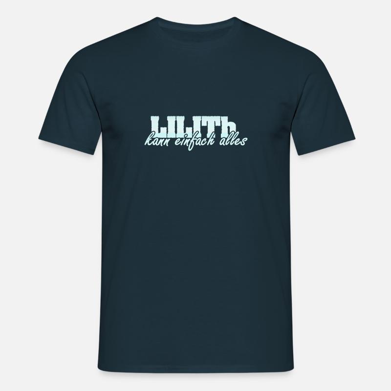 Spruch Lilith - Männer T-Shirt - Navy