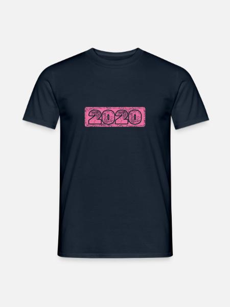 Year 2020 - Men's T-Shirt - navy