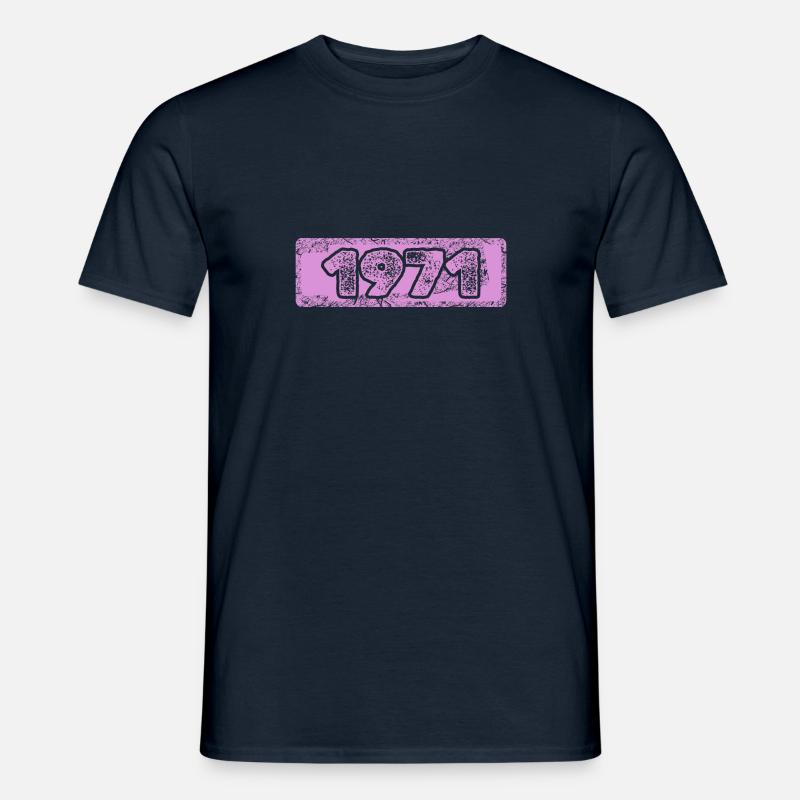 1971 - Männer T-Shirt - Navy