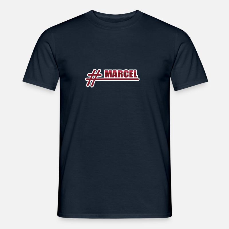 MARCEL Marcel - Männer T-Shirt - Navy
