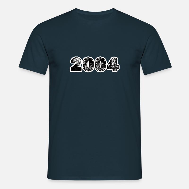 2004 - T-shirt Homme - marine