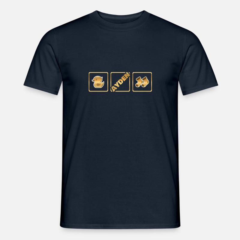 Geburt Ayden - Männer T-Shirt - Navy