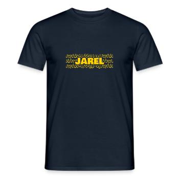 Jarel als Vorname - Männer T-Shirt - Navy - Vorne - AI Model Male 178 light (178cm)
