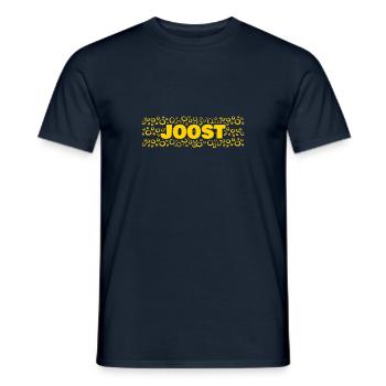 Joost as a first name - Men's T-Shirt - navy - Front - AI Model Male 178 light (178cm)