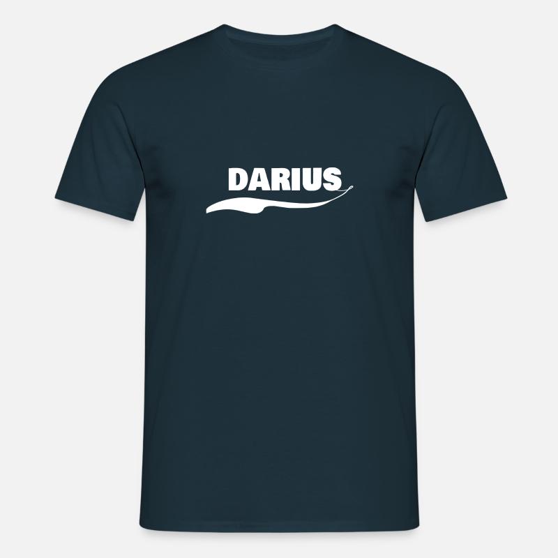 First name Darius - Men's T-Shirt - navy
