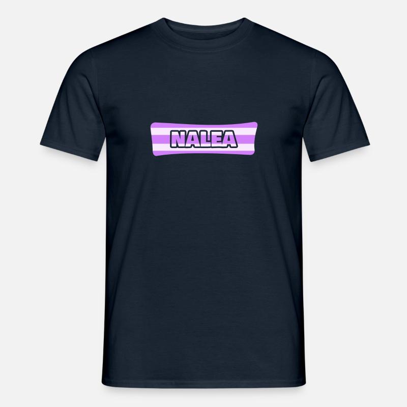 Nalea as a wedding - Men's T-Shirt - navy