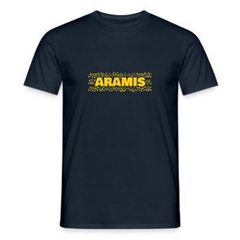 Cadeau pour Aramis - T-shirt homme - marine - Devant - AI Model Male 178 light (178cm)