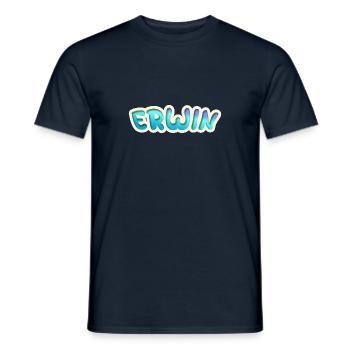 Geschenk für Erwin - Männer T-Shirt - Navy - Vorne - AI Model Male 178 light (178cm)