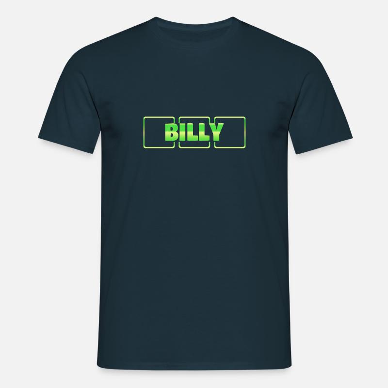 Billy - Männer T-Shirt - Navy