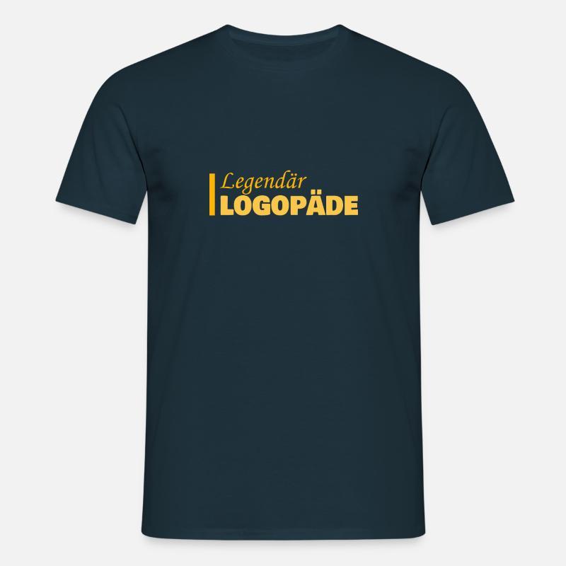 Beruf Logopäde - Männer T-Shirt - Navy