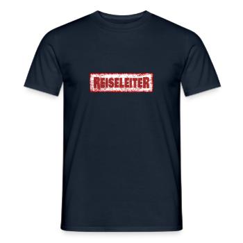 Job Reiseleiter - Männer T-Shirt - Navy - Vorne - AI Model Male 178 light (178cm)