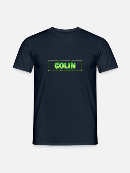 Colin - Men's T-Shirt - navy