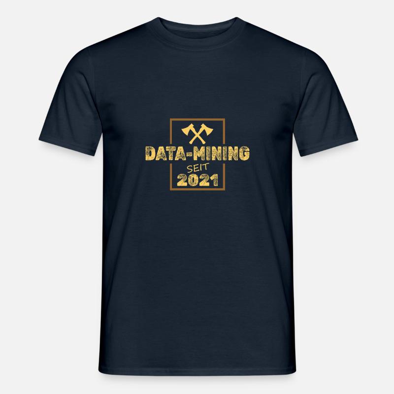 Dati 2021 - T-shirt uomo - navy