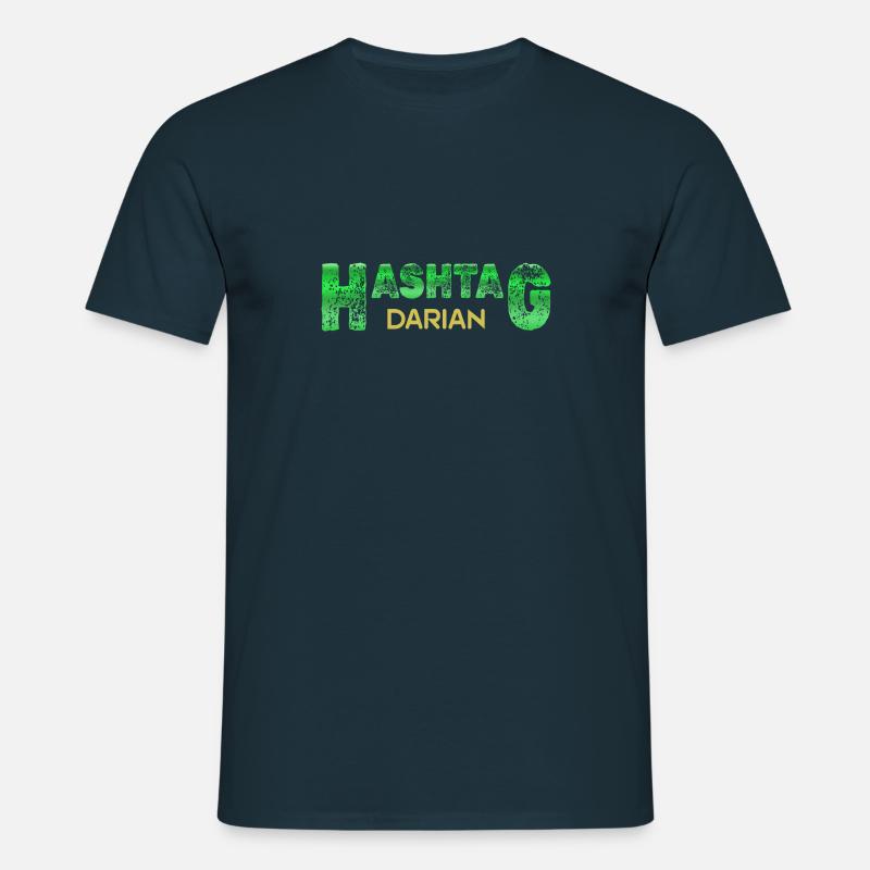 Darian as Darian - Men's T-Shirt - navy